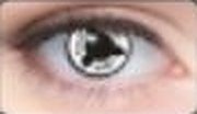 Lente de contacto de Halloween T04 White Sharingan