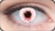 Lente de contacto de Halloween Bloodshot Drops