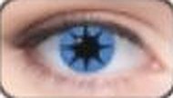 Lente de contacto de Halloween Blue Star