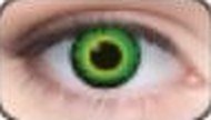 Lente de contacto de Halloween Green Werewolf