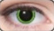 Lente de contacto de Halloween Green