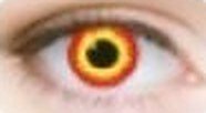 Lente de contacto de Halloween Wild Fire